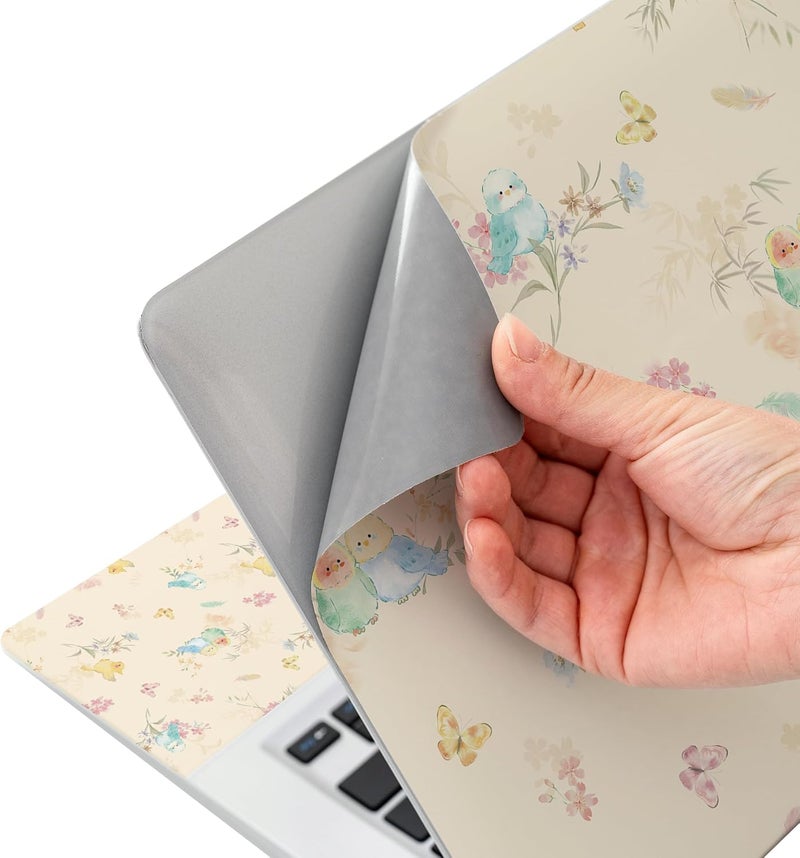 AORTDES Laptop Skin Sticker 12.1 13 13.3 14 15 15.6 Inches Netbook Sticker Decal Reusable Universal Notebook PC Art Personalized Protector by (AD-NEK-81 Birds) - Image 5